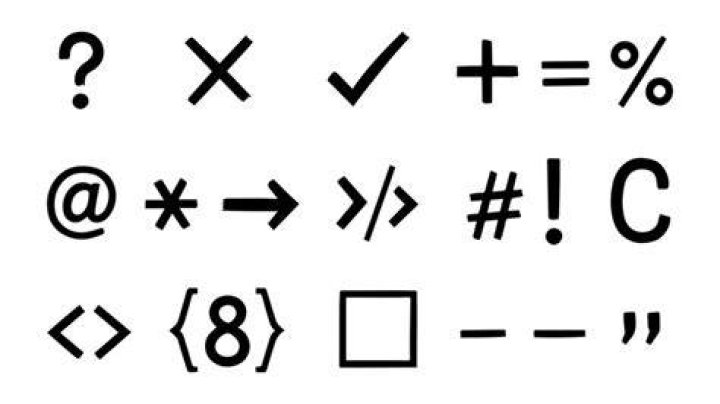 Symbols!