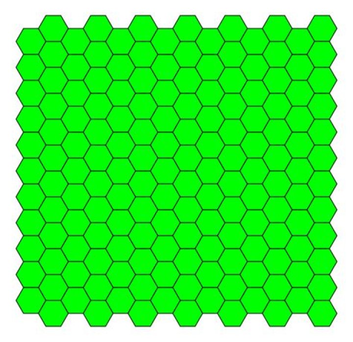 Symmetric groups of Hexagonal tiling