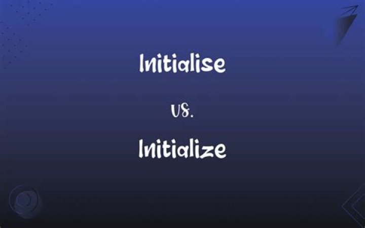 Synaptic 'initialize', 'initialise' - why the difference?