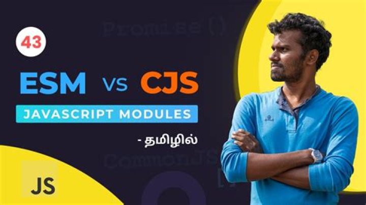 syntax differences between CJS & ES6 modules