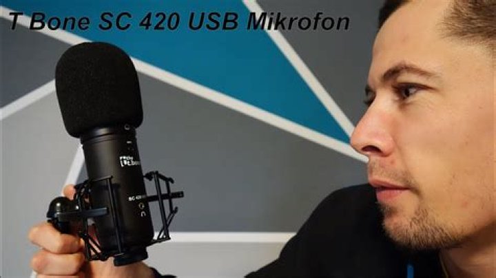 t.bone SC 420 USB Microphone
