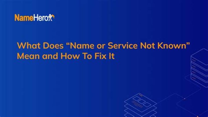 telnet: Name or service not known