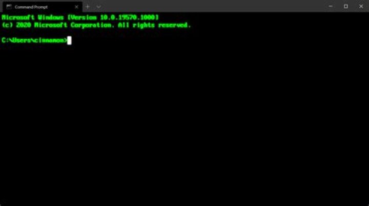 Terminal prompt