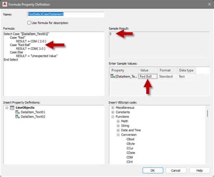 text with spaces selected