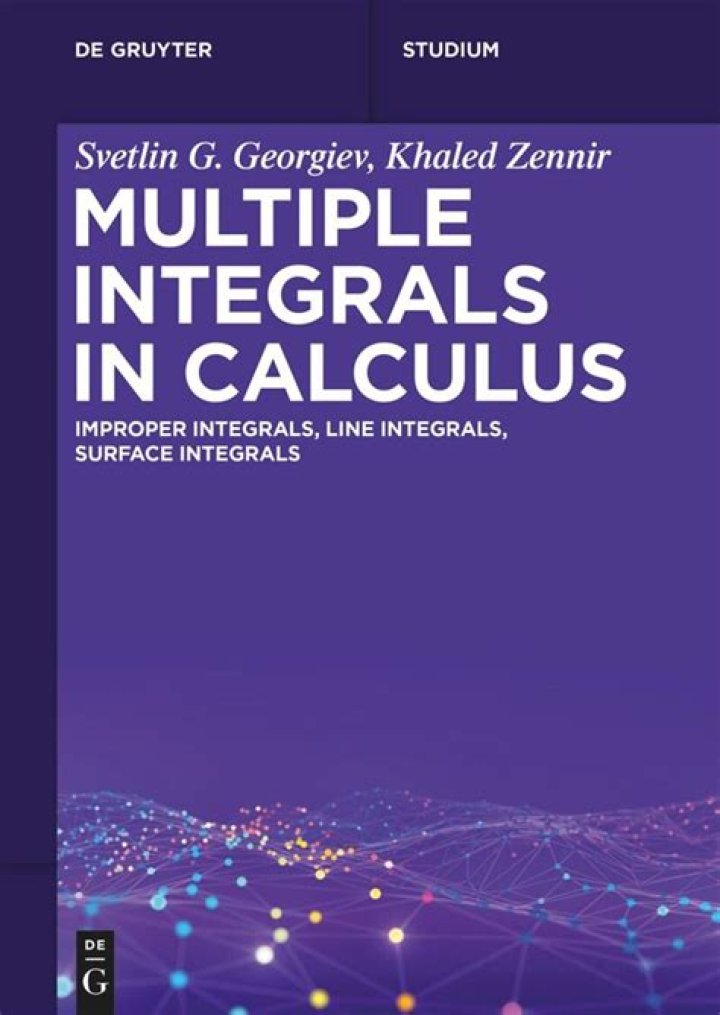 Textbook recommendation for multiple integrals