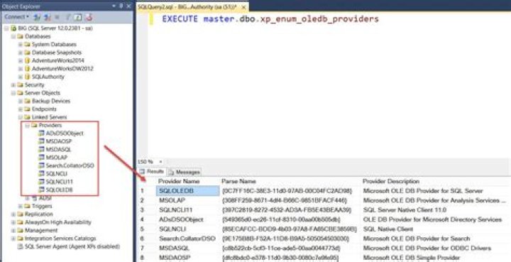 The 'SQLNCLI' provider is not registered on the local machine, sql server 2012