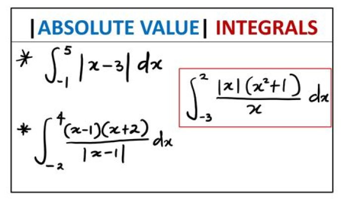 The Absolute Value in the Integral of $1/x$