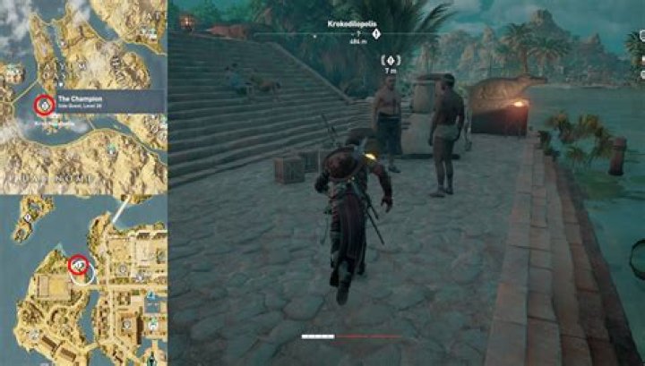 The Champion sidequest location
