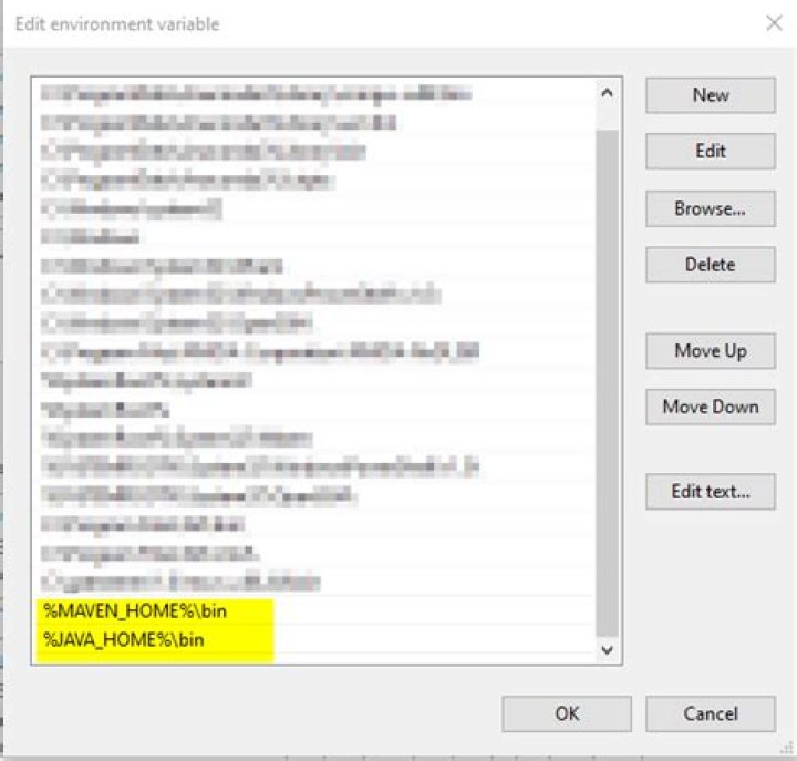 The JAVA_HOME environment variable is not set