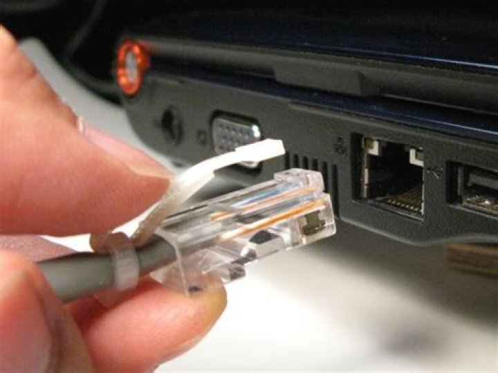 The locking clip/tab on my Ethernet cable's plug is broken. How can I fix it?