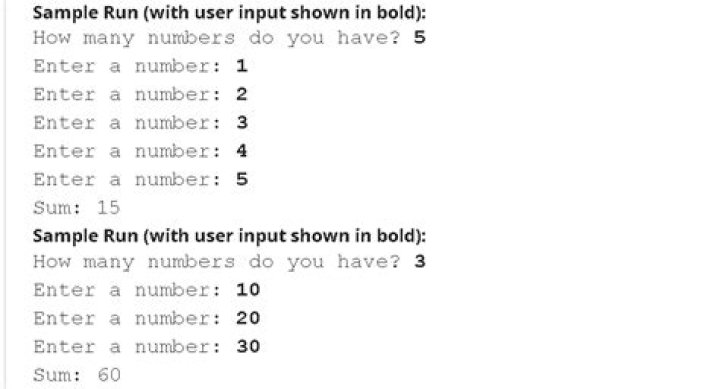 The numbers have been copied
