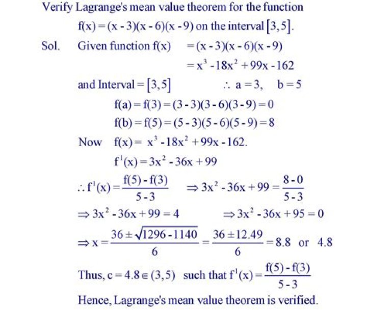 The proof of the Lagrange's Rational Function Theorem