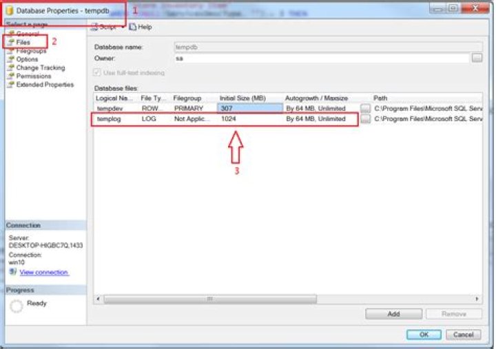 The transaction log for database 'tempdb' is full due to 'ACTIVE_TRANSACTION'