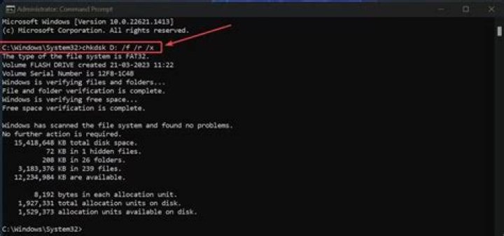 Thousands of bad clusters discovered by chkdsk on external HDD