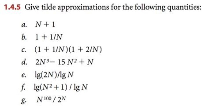 Tilde approximation for $\frac{N^{100}}{2^N}$?