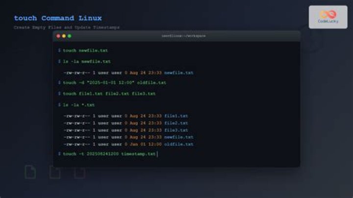 time stamp XXXX s in the future issue - touch command (Linux)