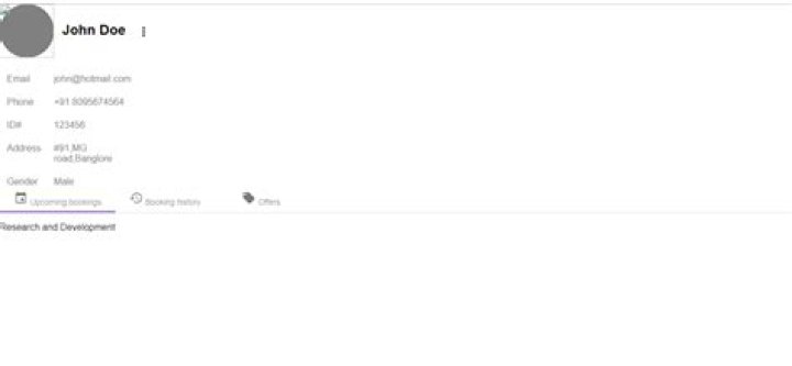 To avoid components overlapping in angular
