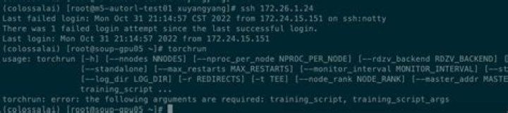 Torchrun command not found for distributed training, does it need to be installed separetely?