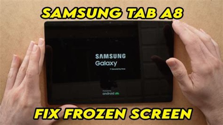 Toshiba a10 tablet freezes at startup animation