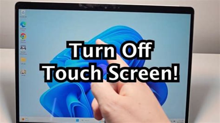 Touchscreen on Surface Laptop 4 Does not Work