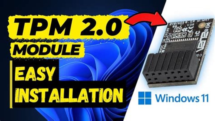 TPM 2.0 - could not load 