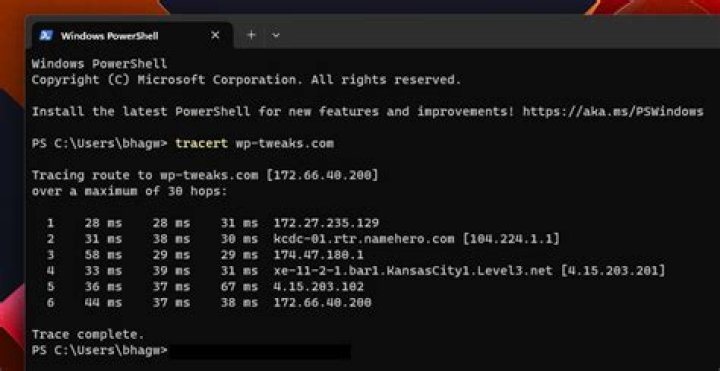 TRACERT Issues, Consistently timing out on specific steps