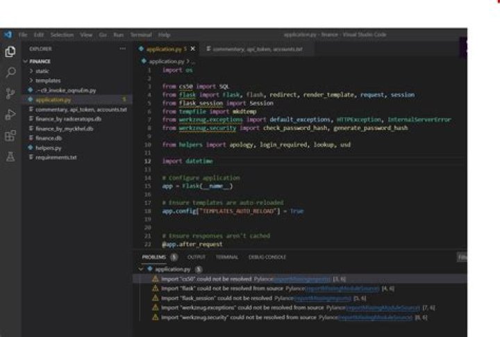 Transitioning from CS50 IDE to VS Code (Import module does not work)