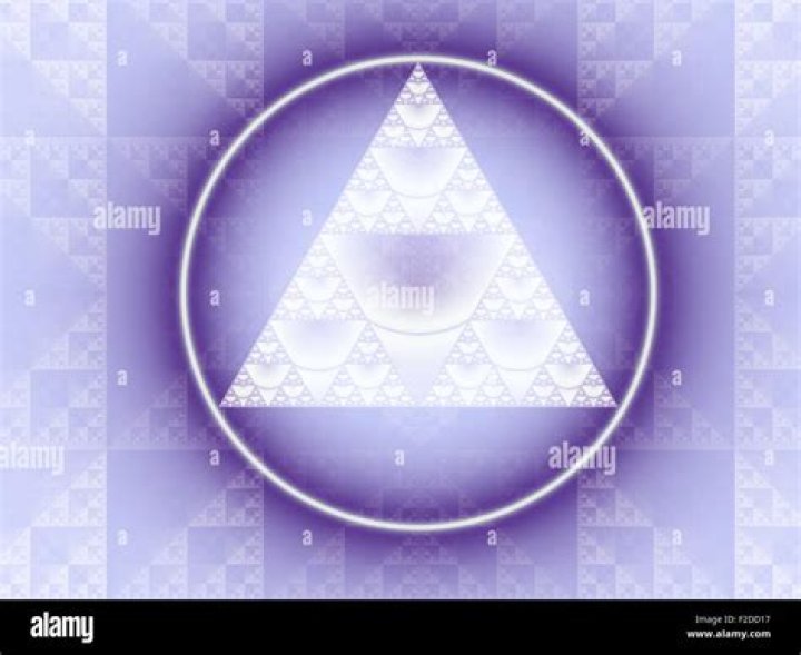 triangles and circle