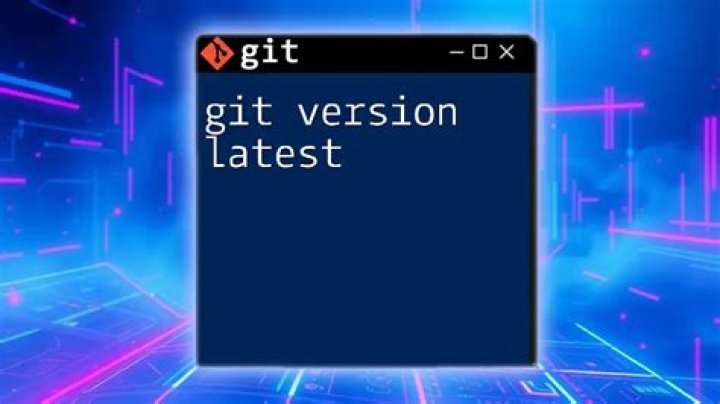 Trouble getting latest version of Git