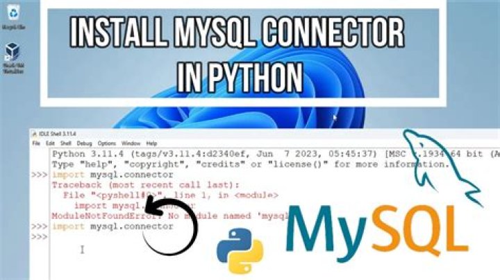 trying to install mysql-connector for python 3