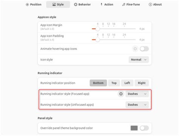 Tweaking Chrome style with Ubuntu theme