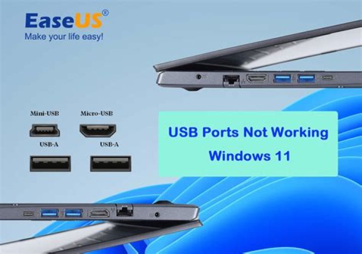 Two USB ports stopped working