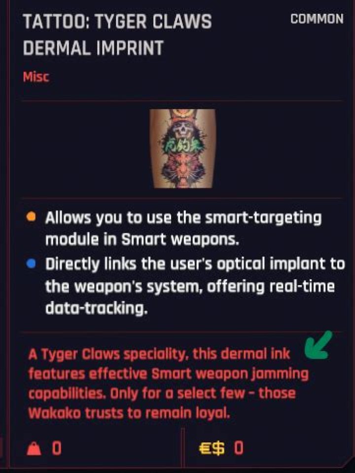 Tyger Claws block smart targeting