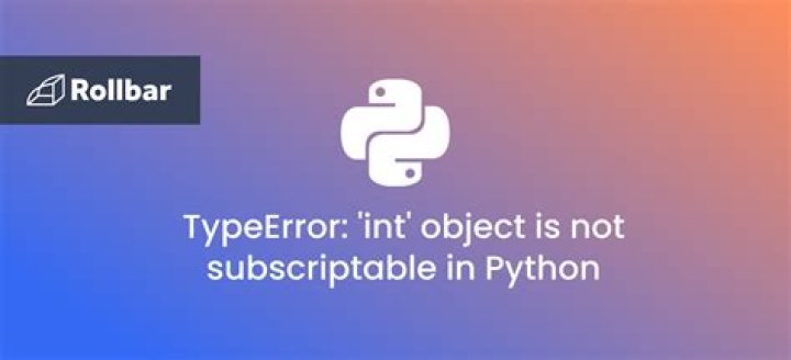 TypeError: 'bool' object is not subscriptable Python 3