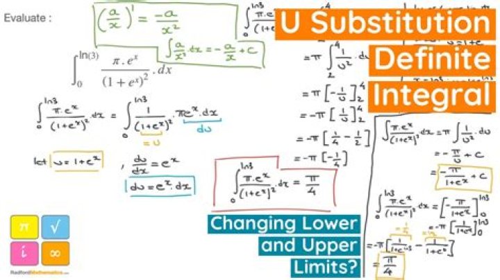 U-sub without changing the bounds of integration