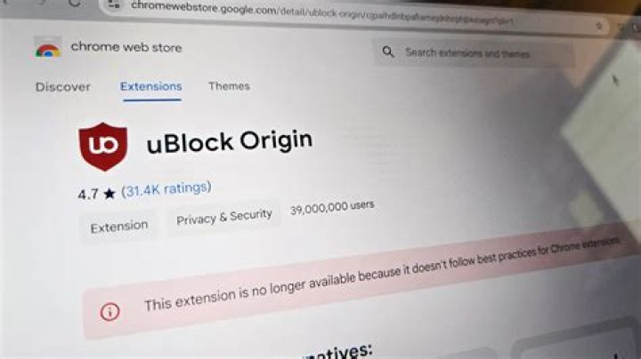 uBlock Origin blocks all connection of UnGoogled-Cromium Web-Browser