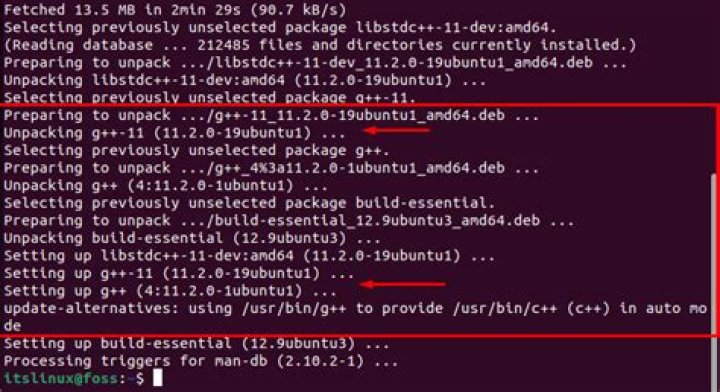 Ubuntu 20.04 - gcc version lower than gcc-7