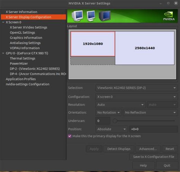 Ubuntu 21.10: Disabled 