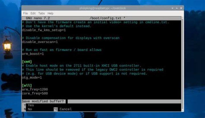 Ubuntu isn't booting after overclock and config.txt is getting automatically altered