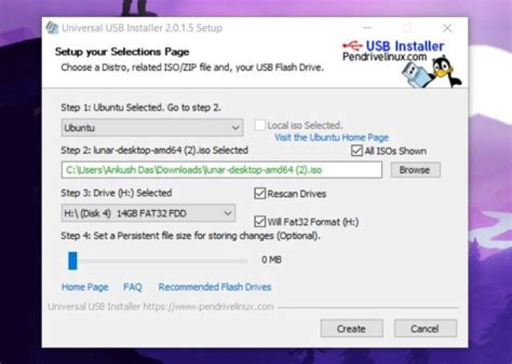 Ubuntu live usb wont boot, however other distro live usb does