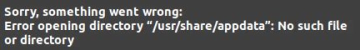 Ubuntu software error 