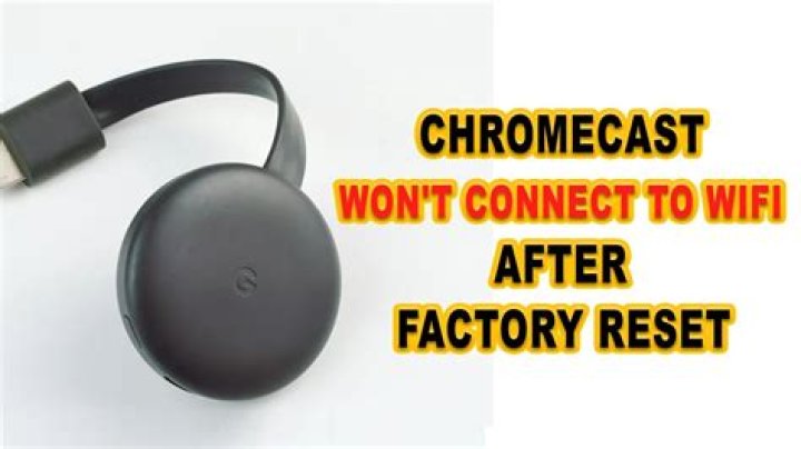 Unable to connect to ChromeCast