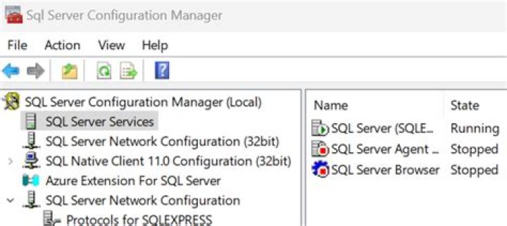 Unable to connect to SQL Express 
