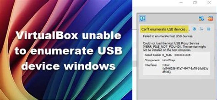 Unable to enumerate USB device