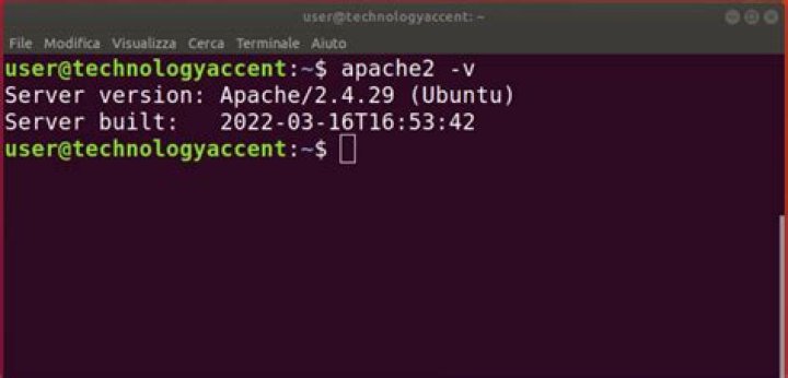Unable to find Apache version