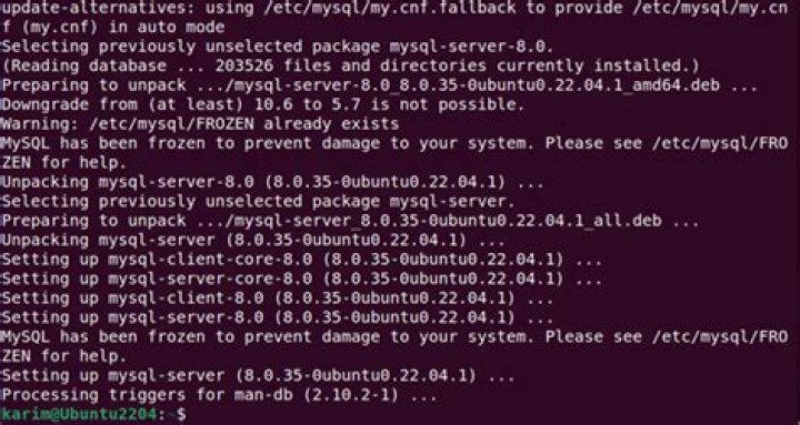 unable to find mysql-server package in ubuntu