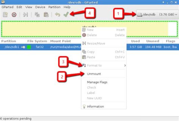 Unable to format USB drive with Disks (udisks-error-quark, 0)