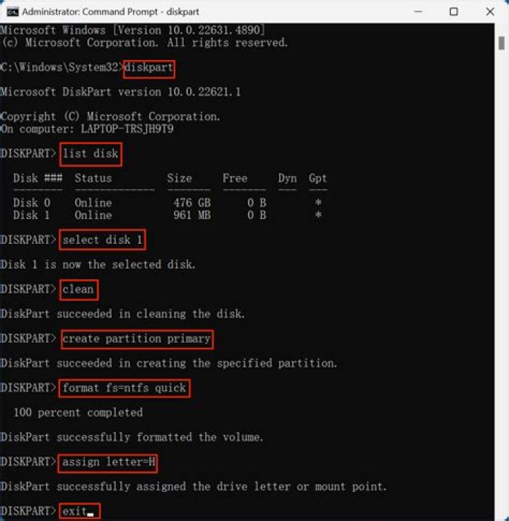Unable to format/wipe Window Disk without Error (Tried Ubuntu Gparted and Diskpart [duplicate]