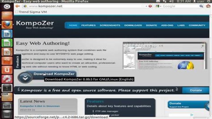 Unable to install Kompozer in Ubuntu 16.04