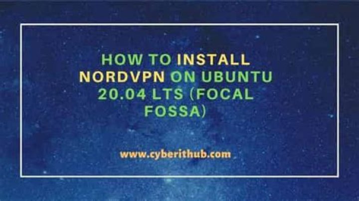 Unable to install NordVPN on Ubuntu Mate 20.04